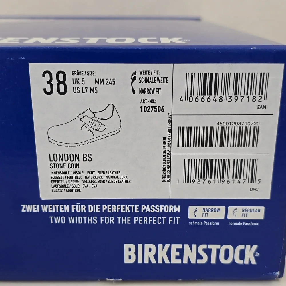 Birkenstock London Clogs, Stone Coin NWB - Picture 11 of 12